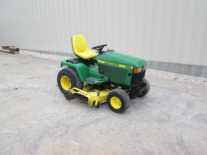 John deere 455 online lawn mower for sale